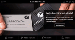Desktop Screenshot of hammermade.com